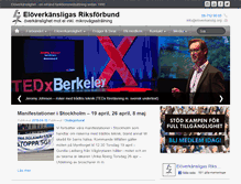 Tablet Screenshot of eloverkanslig.org